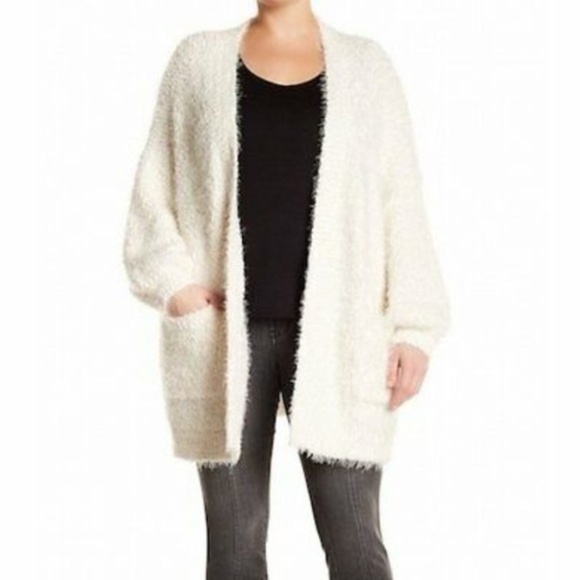 banana republic fuzzy cardigan